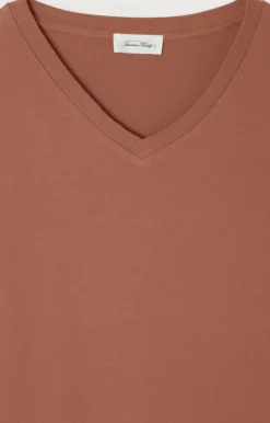 Herren American Vintage |Herren-T-Shirt Gamipy Rinde