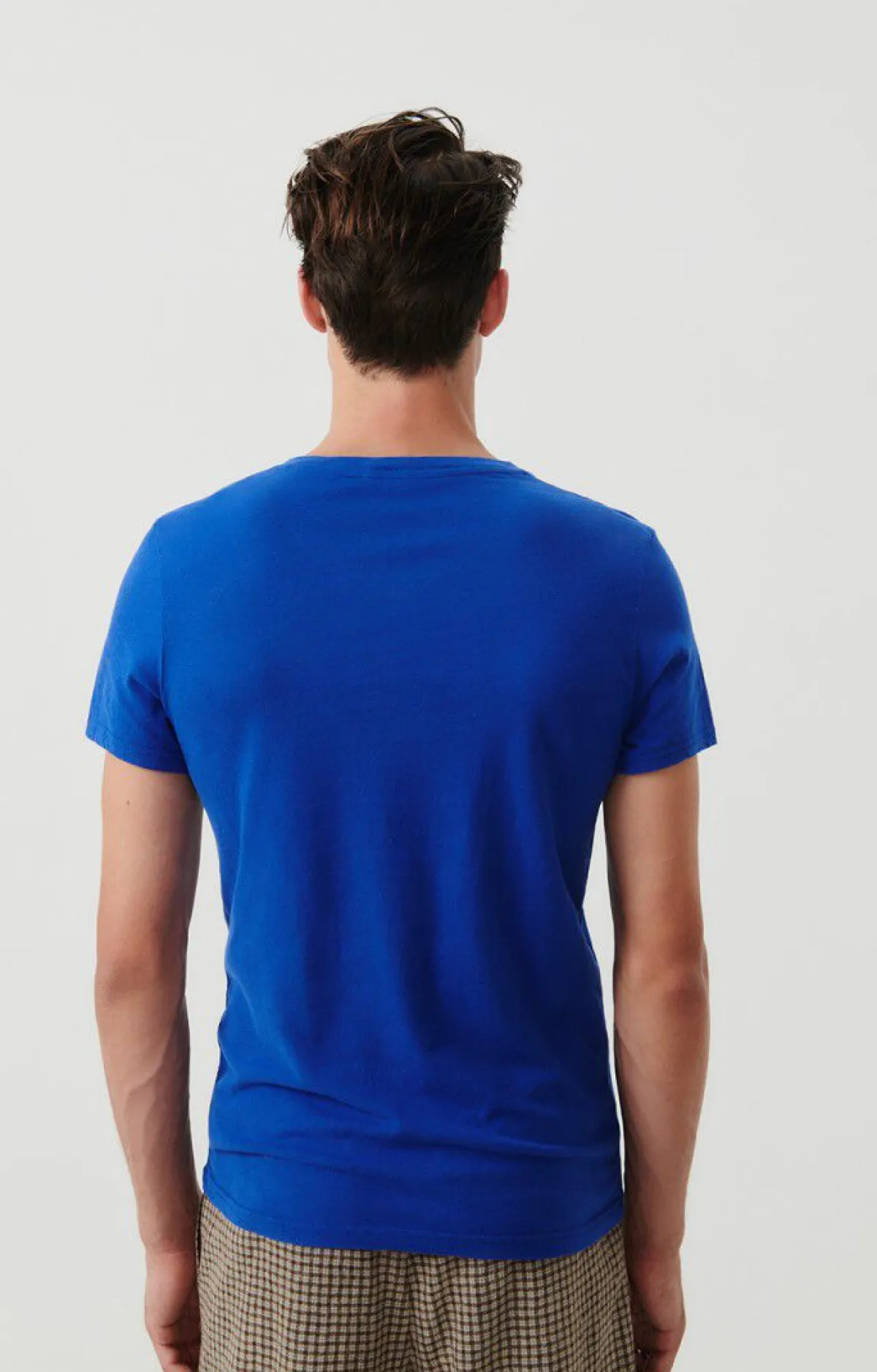 Herren American Vintage |Herren-T-Shirt Gamipy Konigsblau