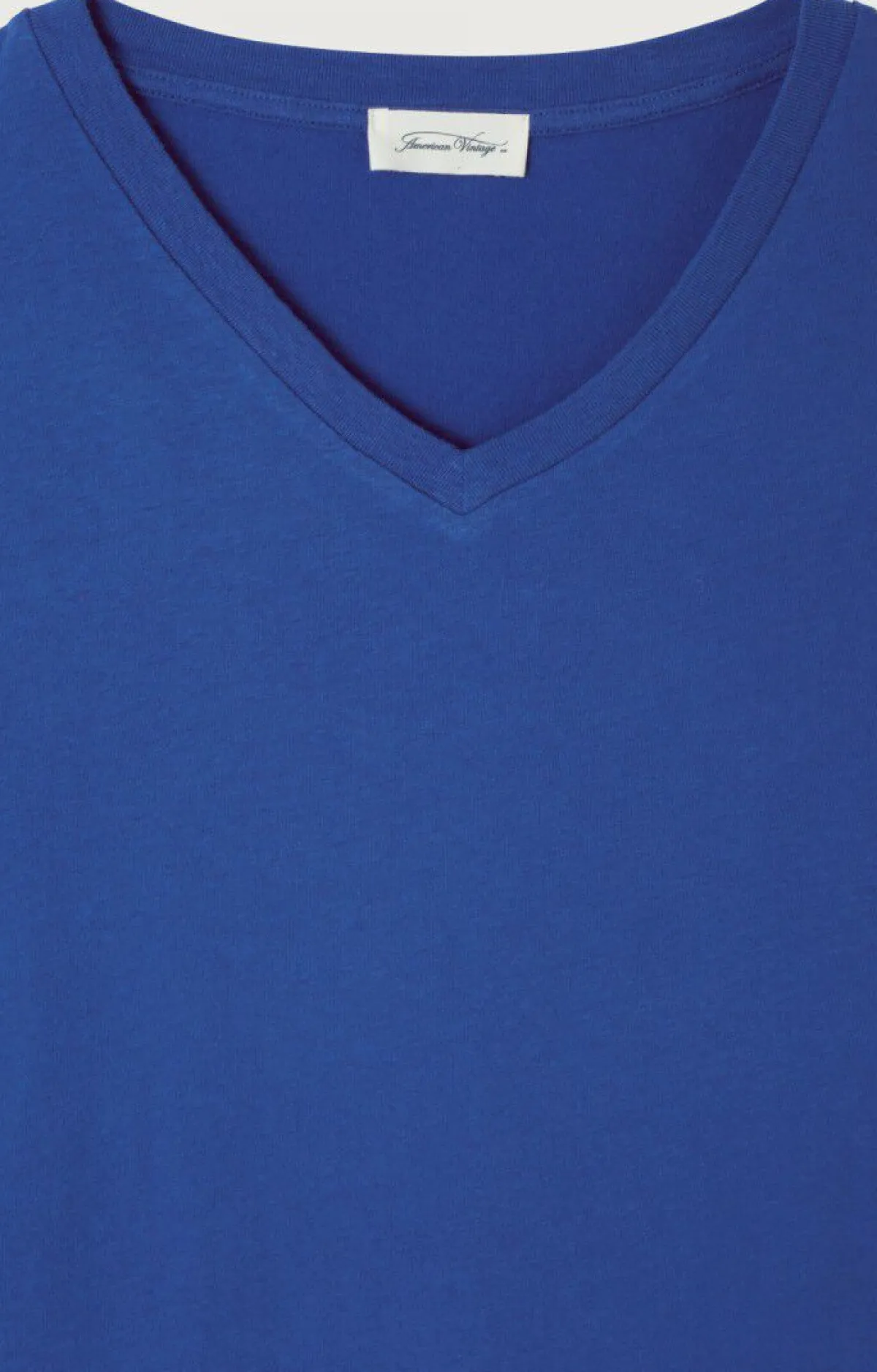 Herren American Vintage |Herren-T-Shirt Gamipy Konigsblau