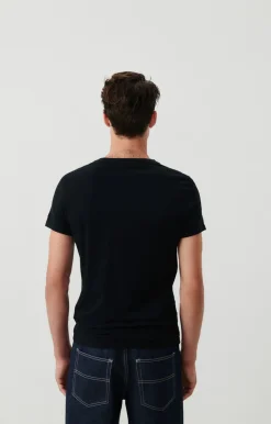 Herren American Vintage |Herren-T-Shirt Gamipy Schwarz