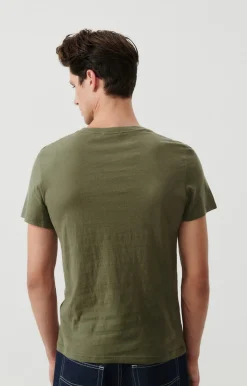 Herren American Vintage |Herren-T-Shirt Gamipy Khaki