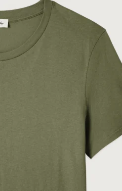 Herren American Vintage |Herren-T-Shirt Gamipy Khaki