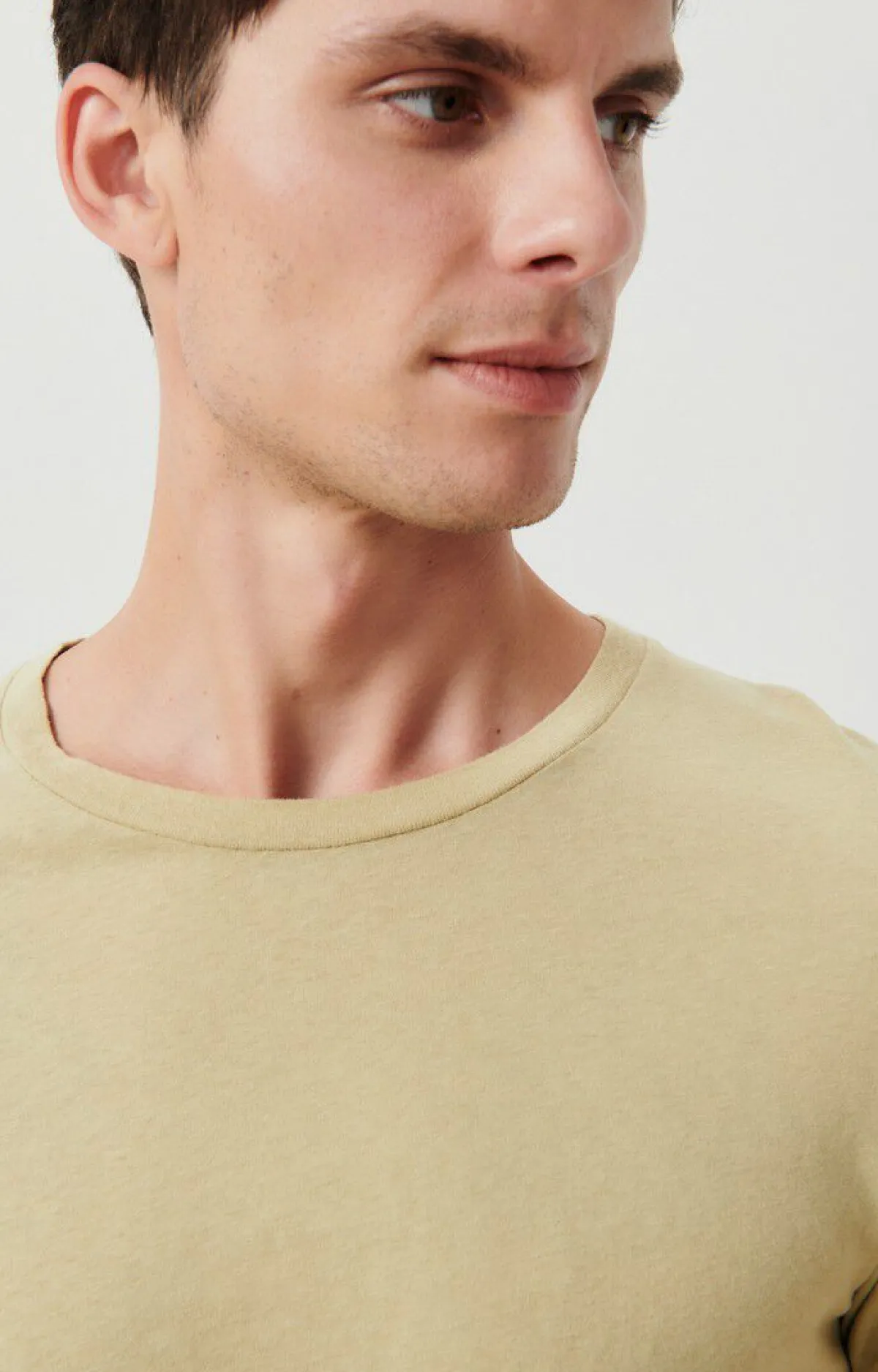 Herren American Vintage |Herren-T-Shirt Gamipy Hafer