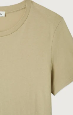 Herren American Vintage |Herren-T-Shirt Gamipy Hafer