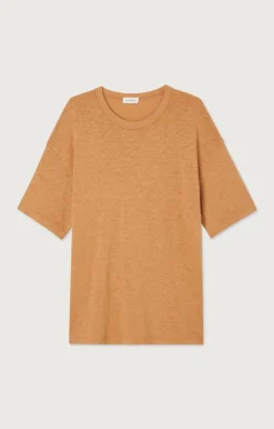 Herren American Vintage |Herren-T-Shirt Sonoma Karamell Vintage