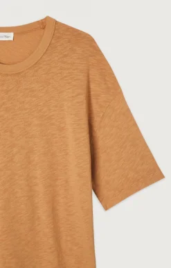 Herren American Vintage |Herren-T-Shirt Sonoma Karamell Vintage