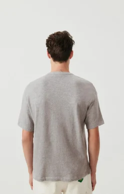 Herren American Vintage |Herren-T-Shirt Sonoma Grau Meliert