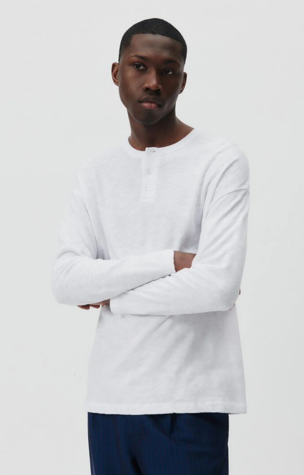 Herren American Vintage |Herren-T-Shirt Sonoma Weiss