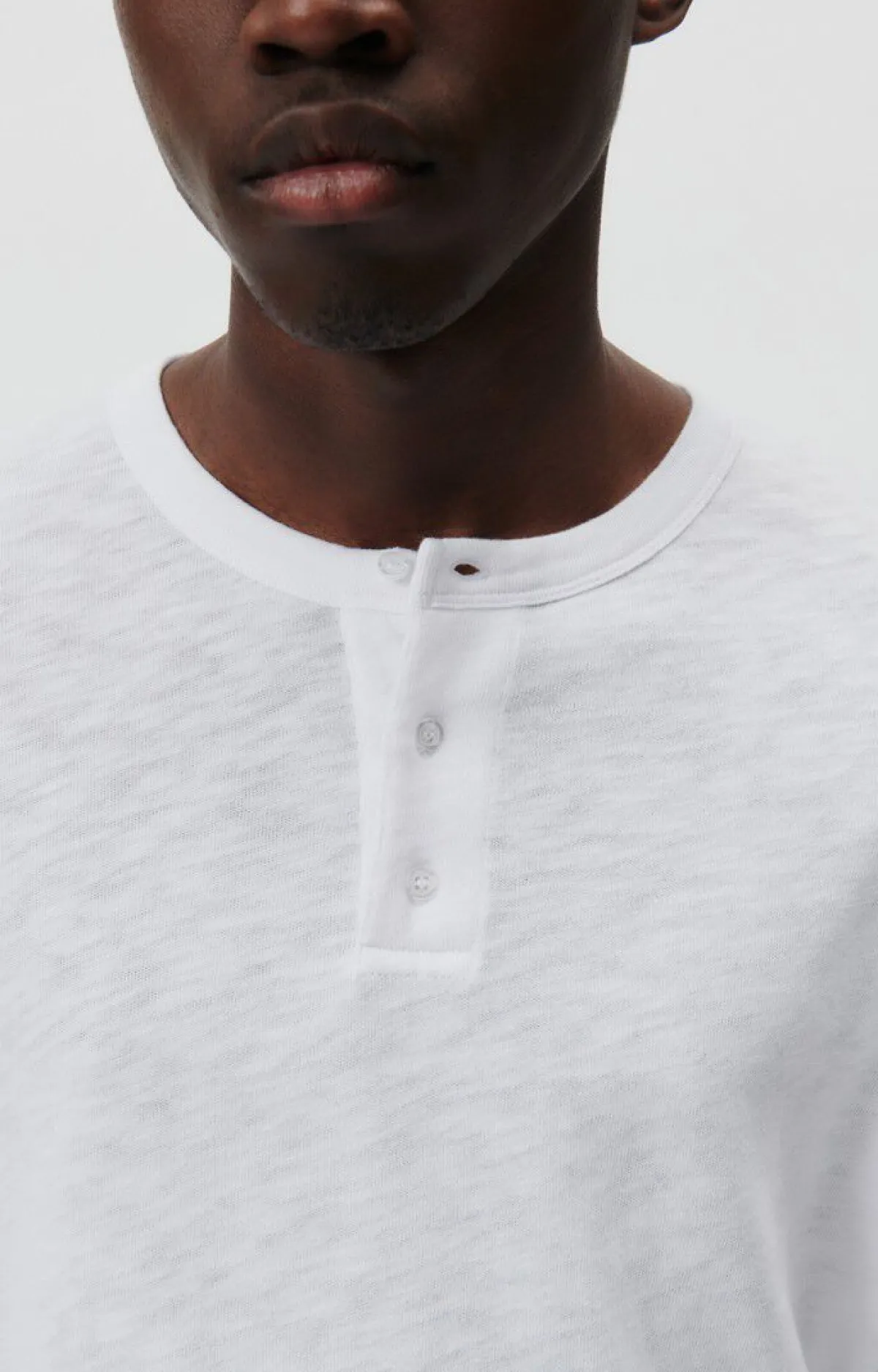Herren American Vintage |Herren-T-Shirt Sonoma Weiss