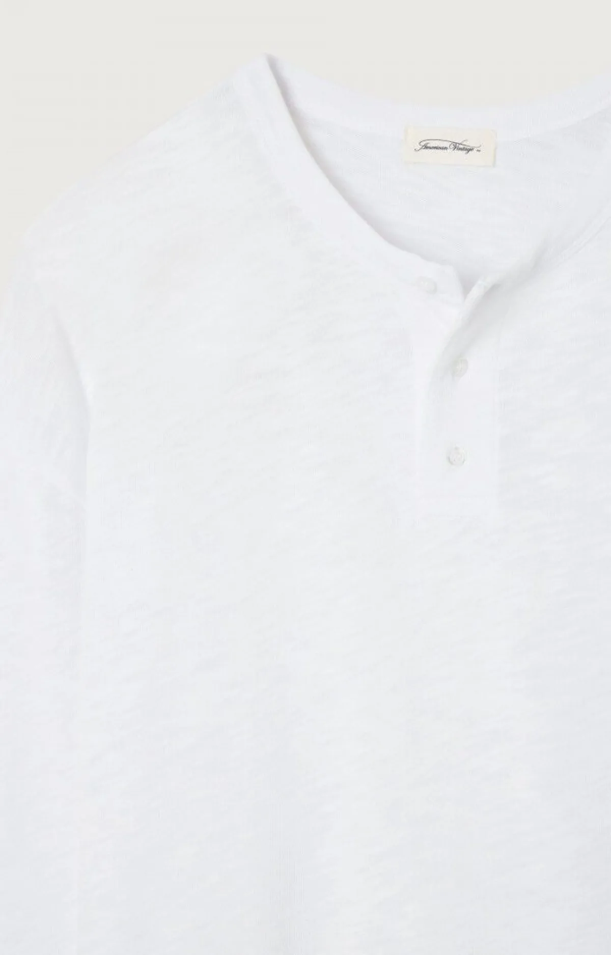 Herren American Vintage |Herren-T-Shirt Sonoma Weiss