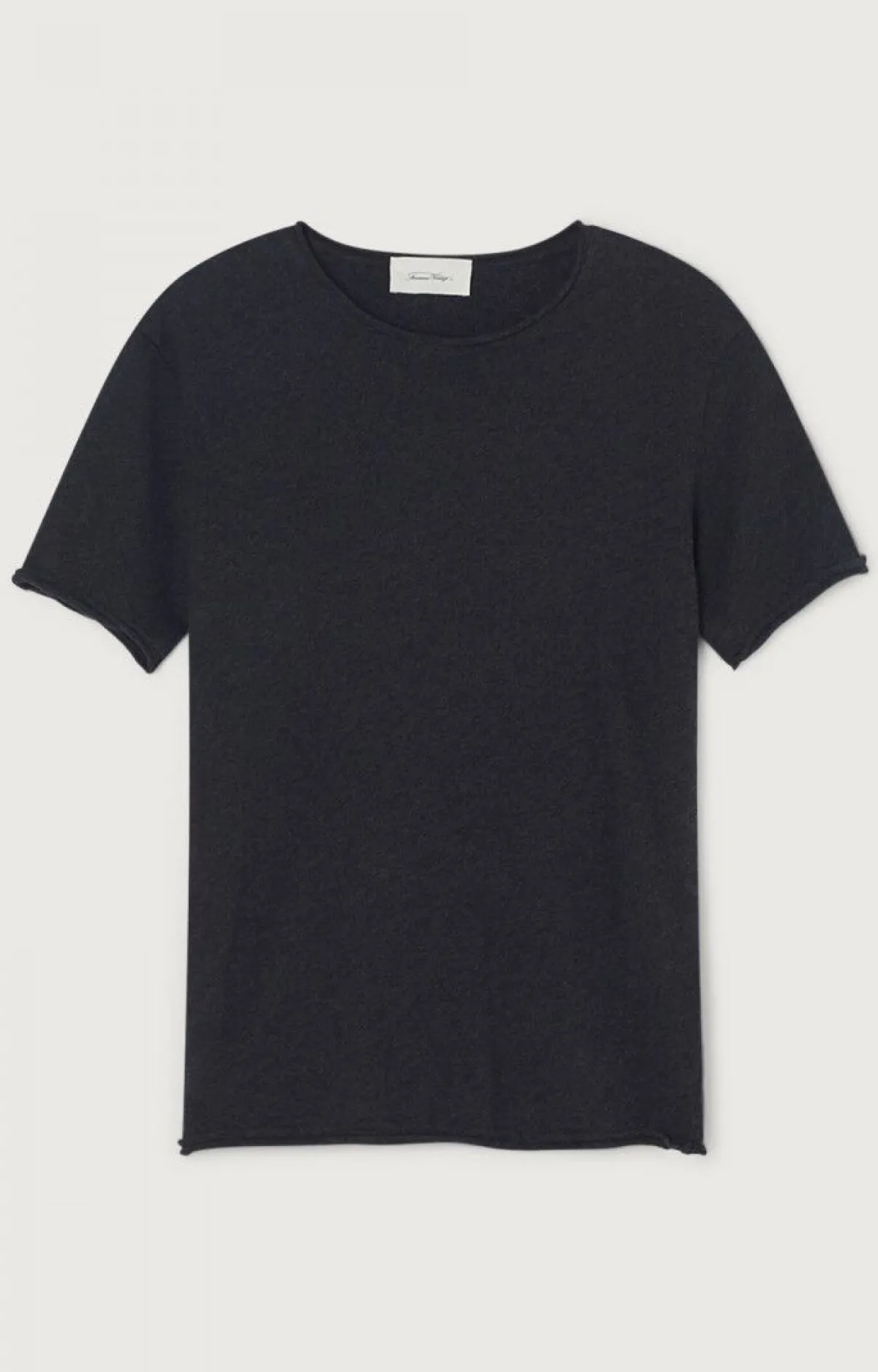 Herren American Vintage |Herren-T-Shirt Sonoma Anthrazit Meliert