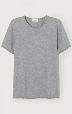 Herren American Vintage |Herren-T-Shirt Sonoma Grau Meliert