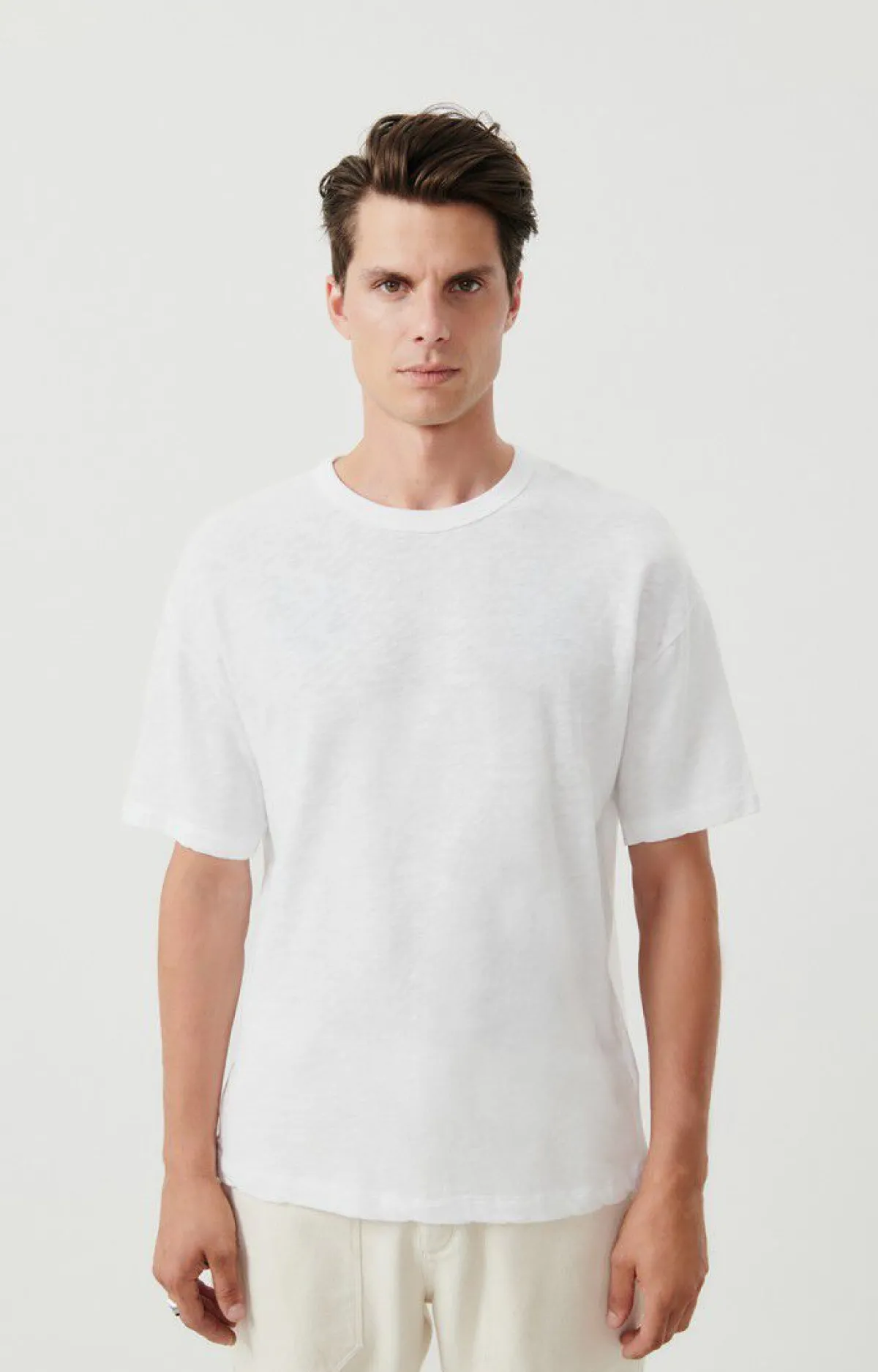 Herren American Vintage |Herren-T-Shirt Sonoma Weiss