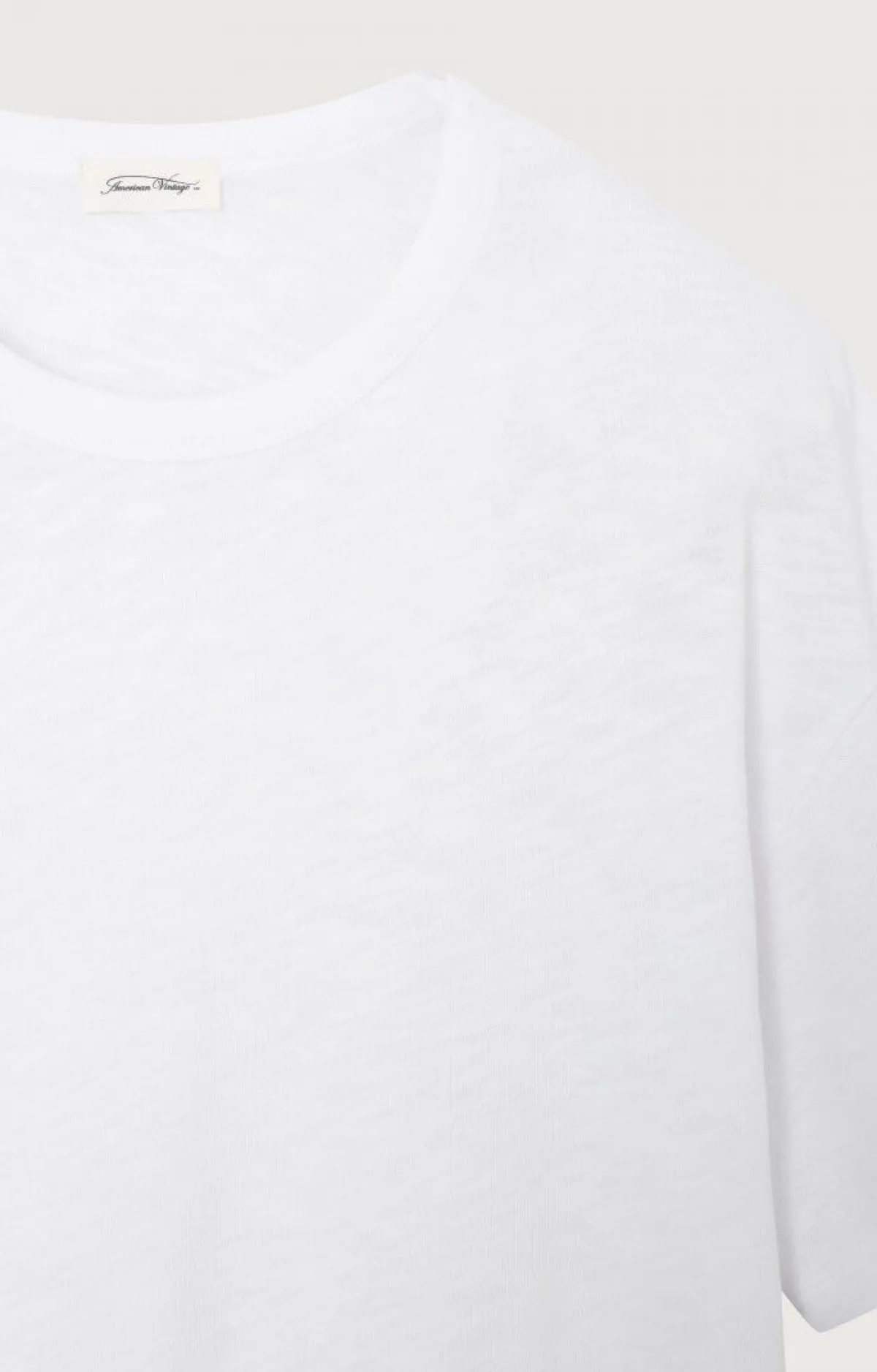 Herren American Vintage |Herren-T-Shirt Sonoma Weiss