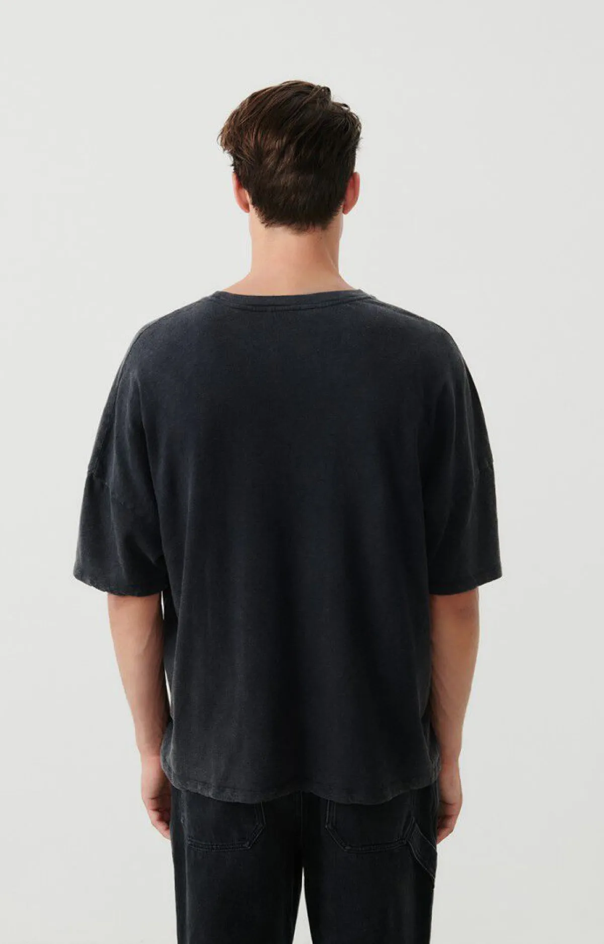 Herren American Vintage |Herren-T-Shirt Sonoma Kohlenstoff Vintage