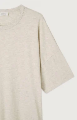 Herren American Vintage |Herren-T-Shirt Ypawood Mondschein Meliert