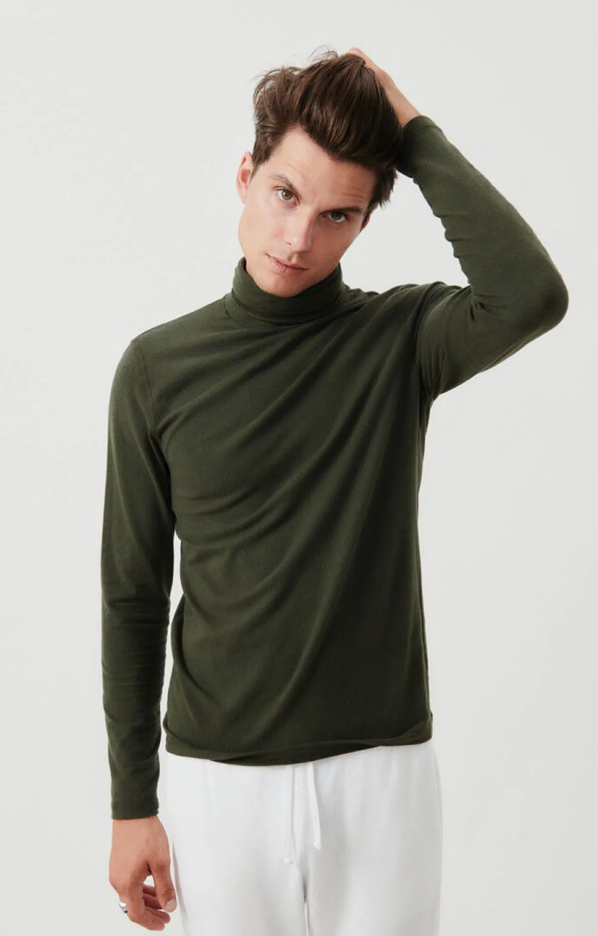 Herren American Vintage |Herren-T-Shirt Ypawood Geholz Meliert