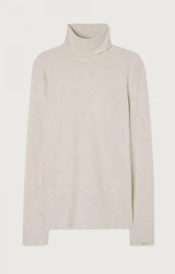 Herren American Vintage |Herren-T-Shirt Ypawood Mondschein Meliert