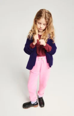 Kinder American Vintage |Kindercardiganeast Brombeere Meliert