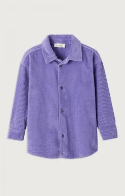 Kinder American Vintage |Kinderhemd Padow Purple Vintage