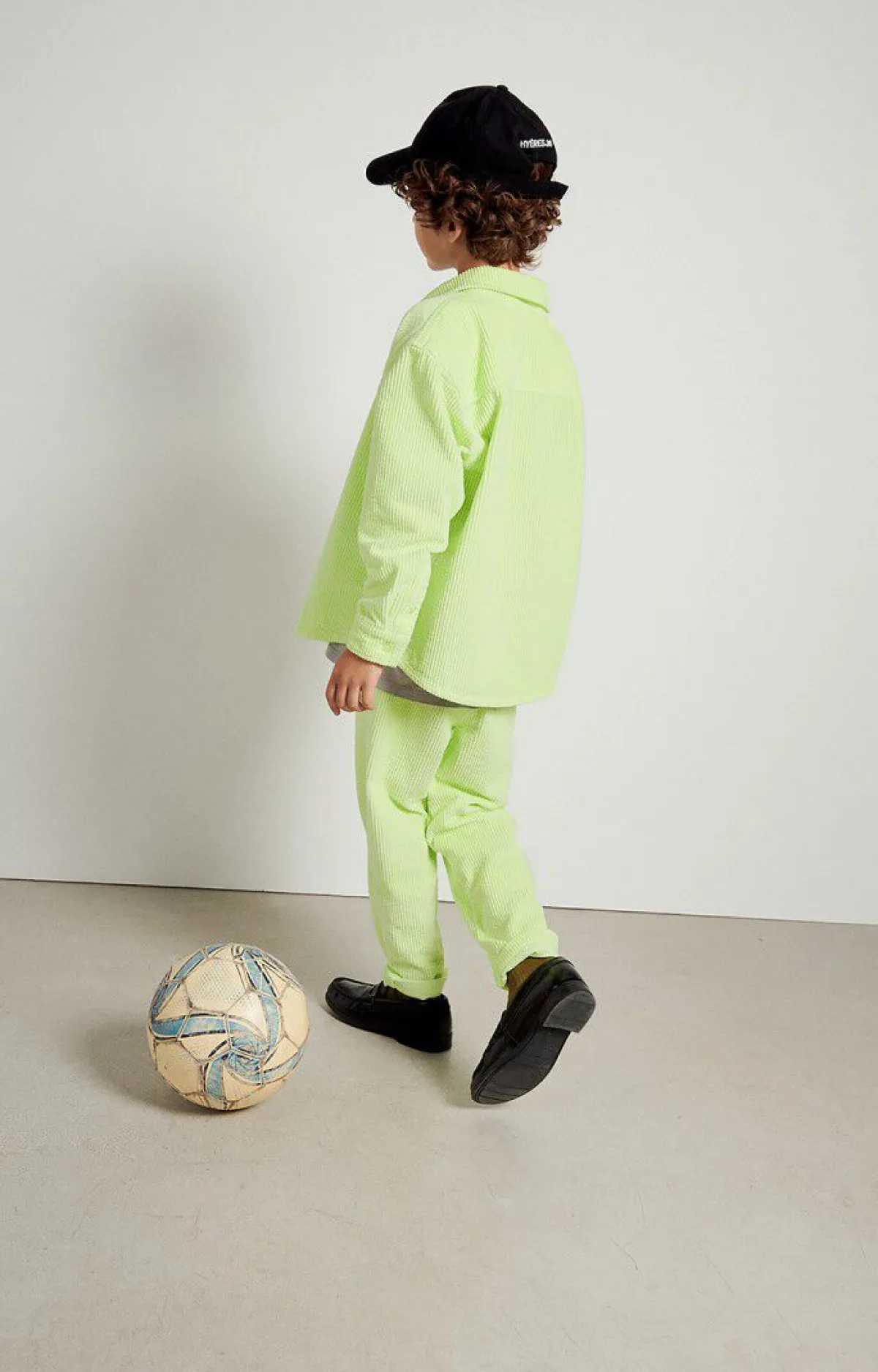 Kinder American Vintage |Kinderhose Padow Fluoreszierendes Gelb Vintage