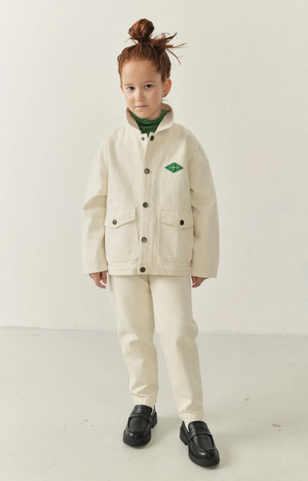Kinder American Vintage |Kinderjacke Spywood Ecru