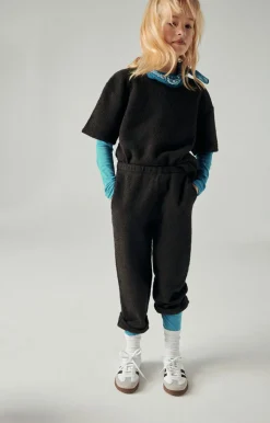 Kinder American Vintage |Kinderjogginghose Bobypark Anthrazit Meliert