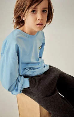 Kinder American Vintage |Kinderjogginghose Bobypark Anthrazit Meliert