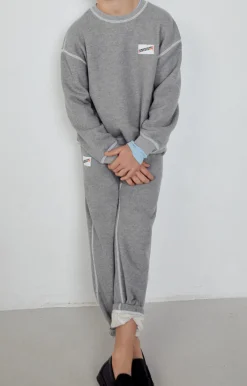 Kinder American Vintage |Kinderjogginghose Gupcity Grau Meliert