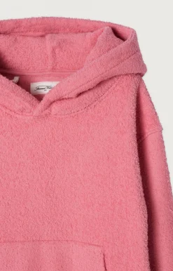 Kinder American Vintage |Kinderkapuzensweatshirt Bobypark Zartlichkeit Meliert