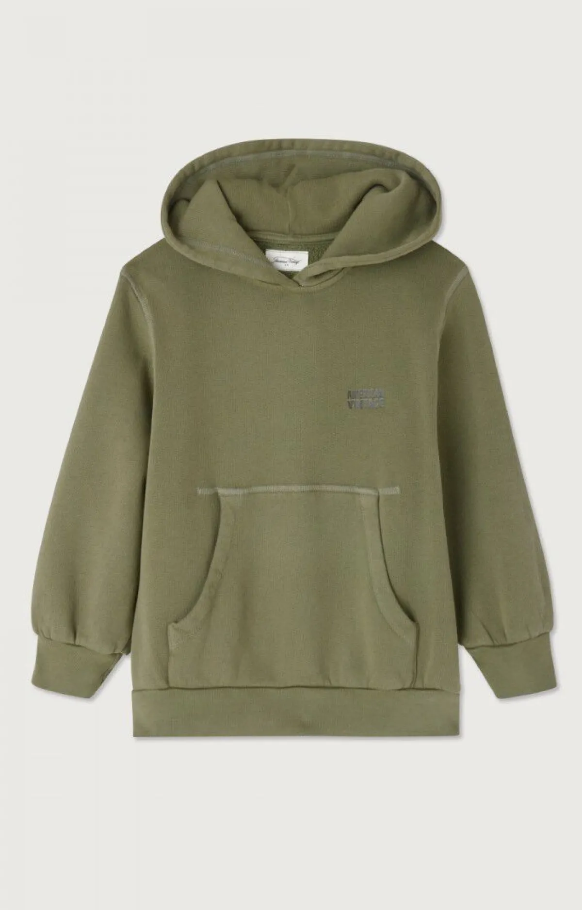 Kinder American Vintage |Kinderkapuzensweatshirt Izubird Khaki Vintage