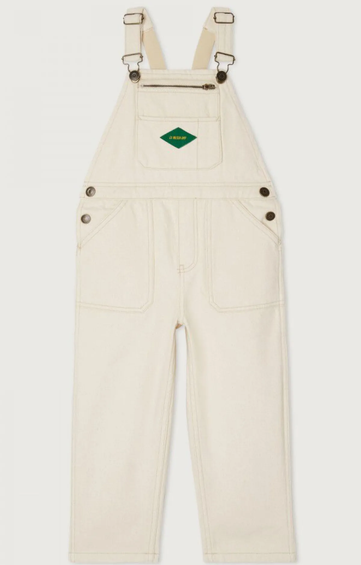 Kinder American Vintage |Kinderlatzhose Spywood Ecru