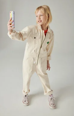 Kinder American Vintage |Kinderoverall Spywood Ecru