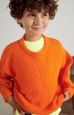 Kinder American Vintage |Kinderpullover East Leuchtendes Orange