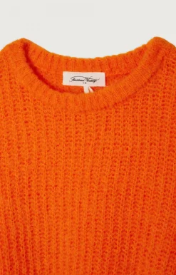 Kinder American Vintage |Kinderpullover East Leuchtendes Orange