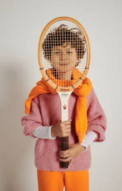 Kinder American Vintage |Kinderpullover East Orchidee Meliert