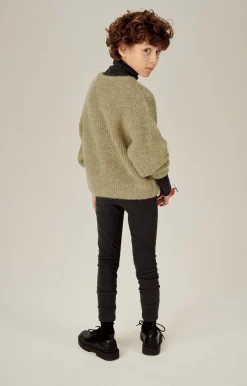 Kinder American Vintage |Kinderpullover East Roggen Meliert
