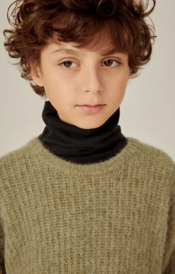 Kinder American Vintage |Kinderpullover East Roggen Meliert