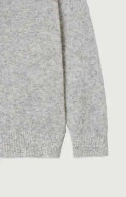 Kinder American Vintage |Kinderpullover Razpark Vlies Meliert