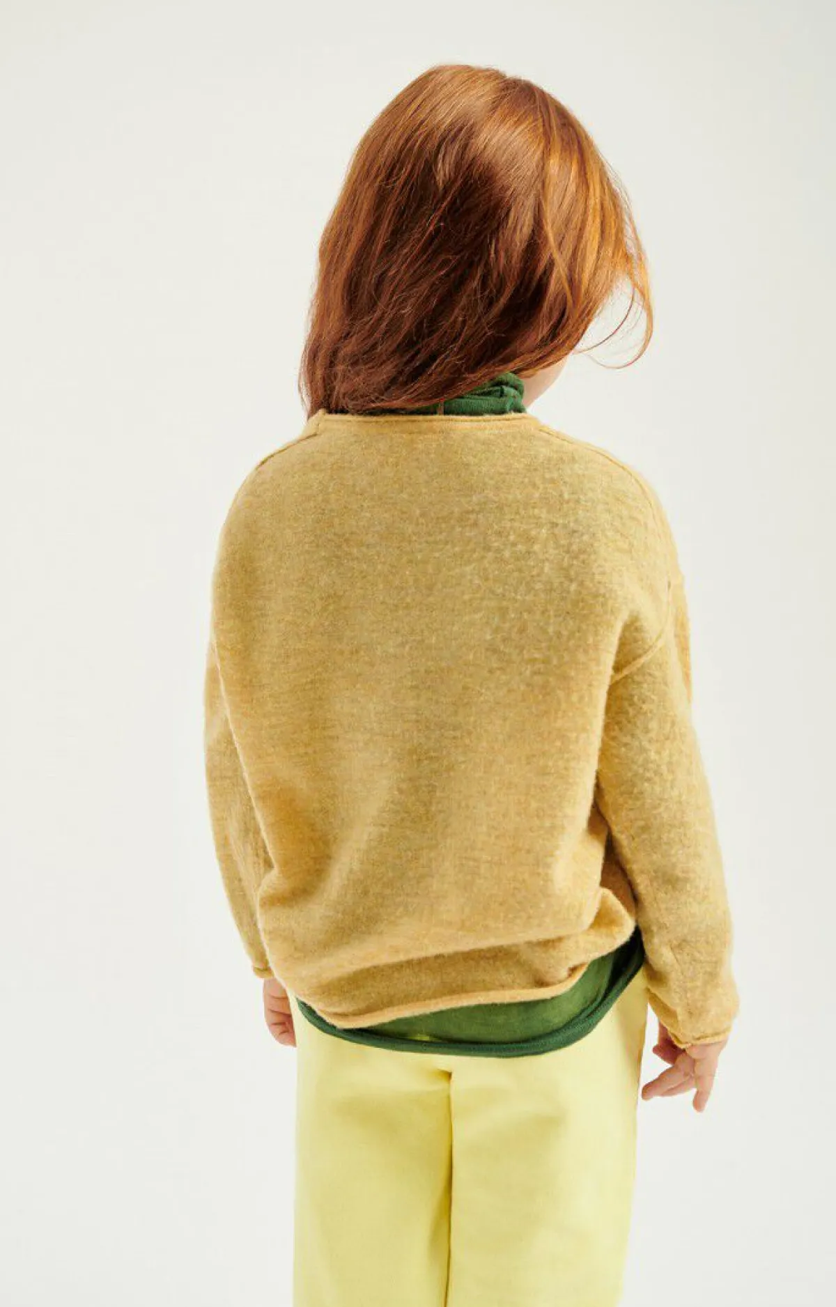 Kinder American Vintage |Kinderpullover Zyrobow Giraffe Meliert