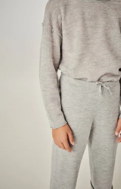 Kinder American Vintage |Kinderpullover Zyrobow Grau Meliert