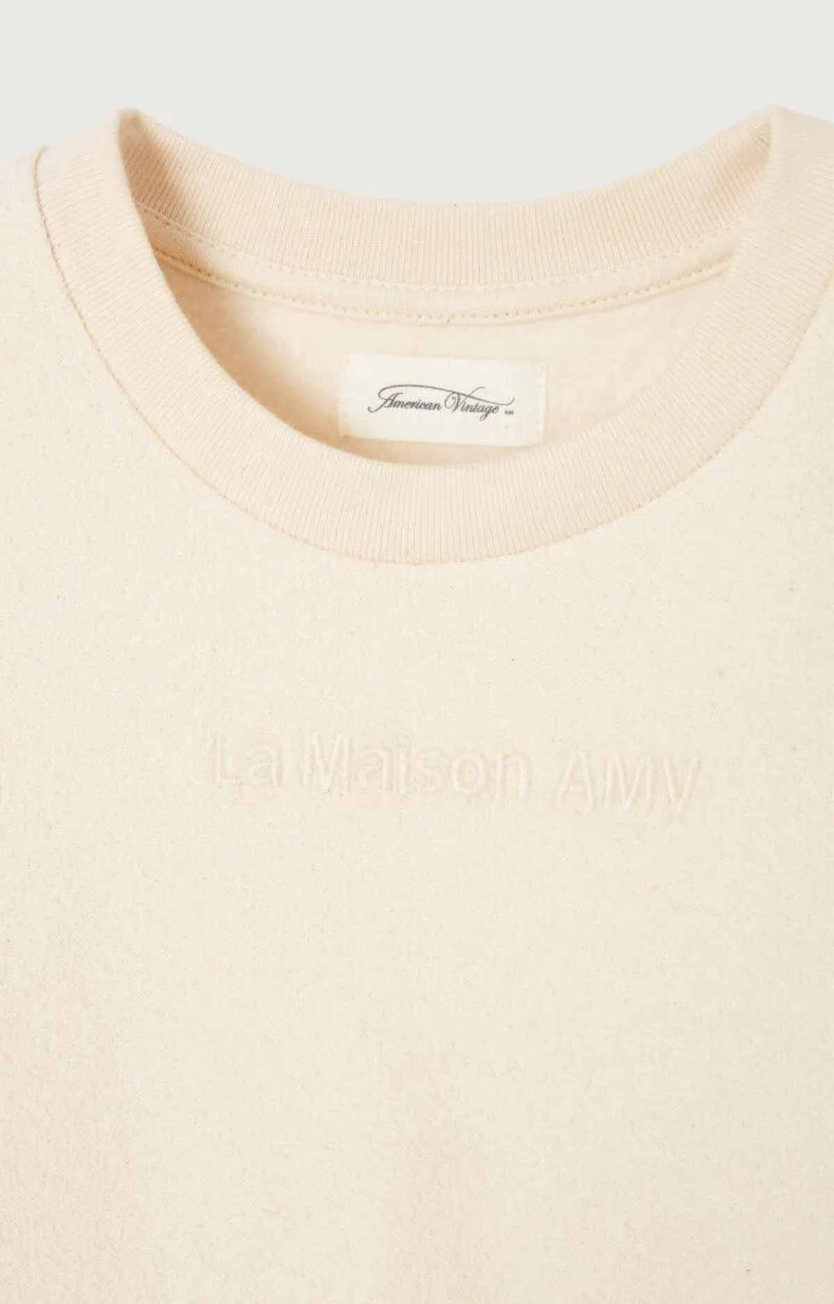 Kinder American Vintage |Kindersweatshirt Bobypark Ecru
