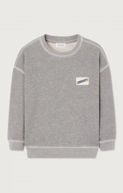 Kinder American Vintage |Kindersweatshirt Gupcity Grau Meliert