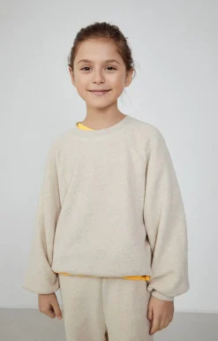 Kinder American Vintage |Kindersweatshirt Itonay Ecru Meliert