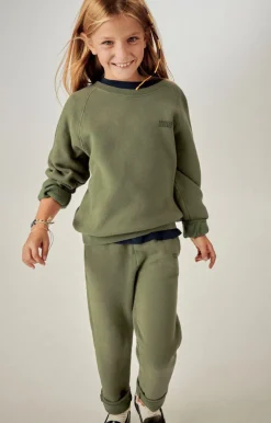 Kinder American Vintage |Kindersweatshirt Izubird Khaki Vintage