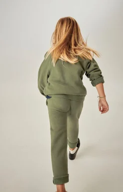 Kinder American Vintage |Kindersweatshirt Izubird Khaki Vintage