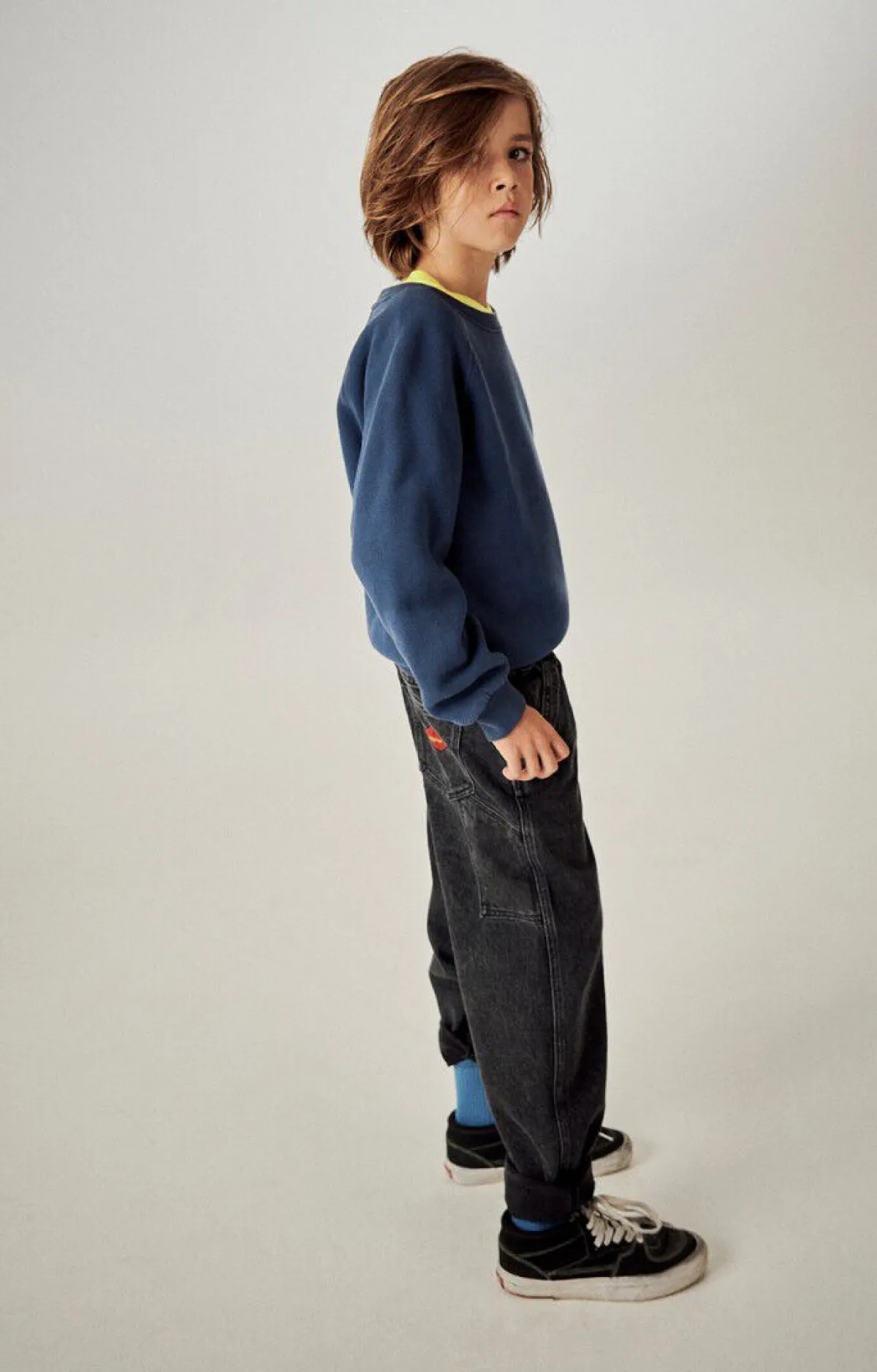 Kinder American Vintage |Kindersweatshirt Izubird Navy Vintage