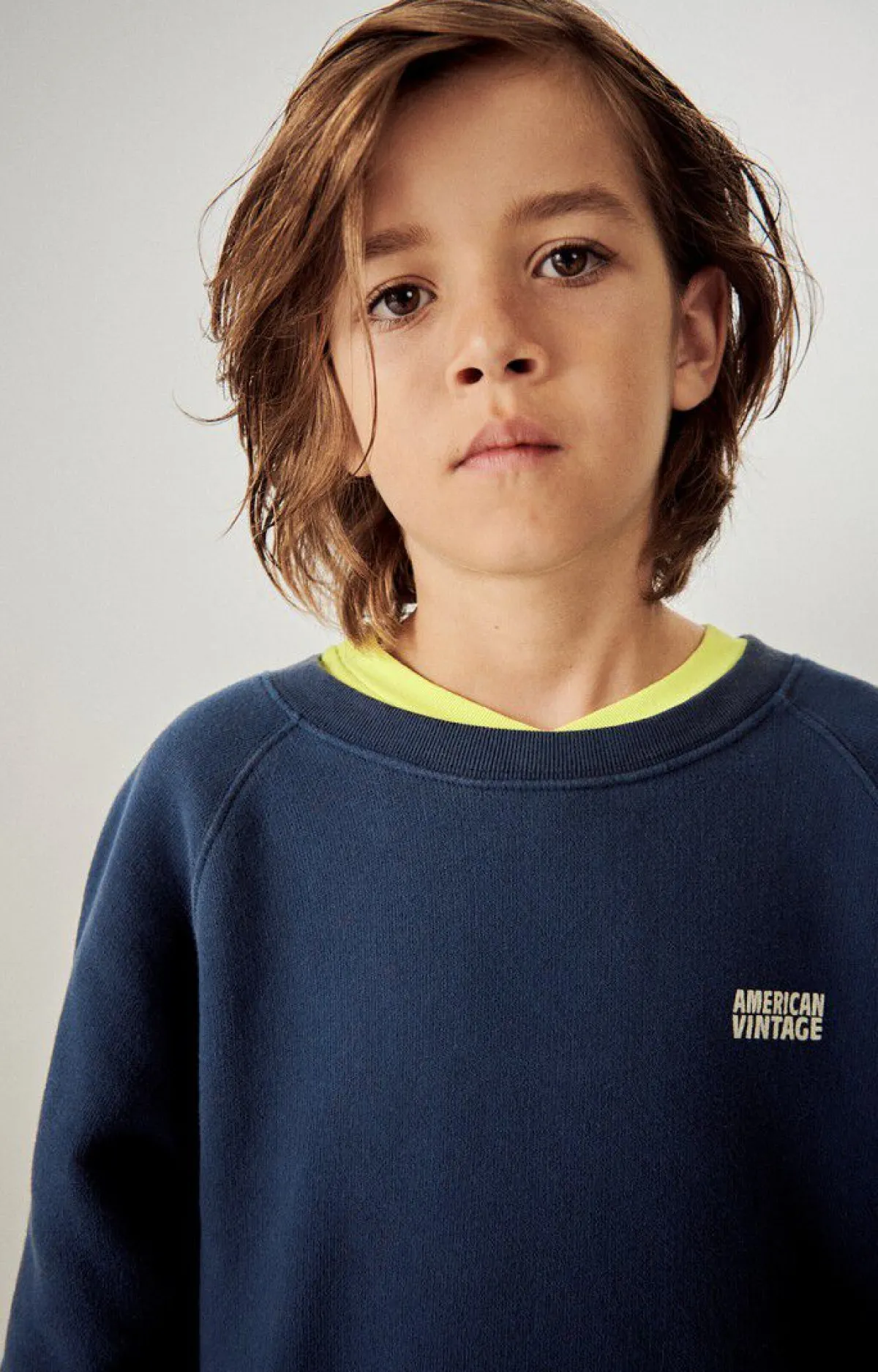 Kinder American Vintage |Kindersweatshirt Izubird Navy Vintage