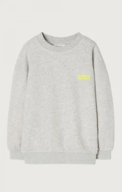 Kinder American Vintage |Kindersweatshirt Kodytown Vlies Meliert