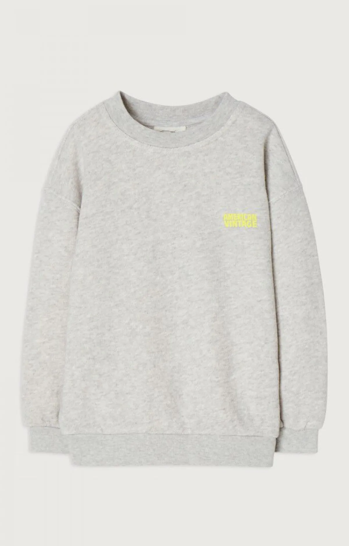 Kinder American Vintage |Kindersweatshirt Kodytown Vlies Meliert
